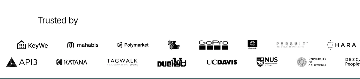 Logos of companies that work with BUNCH