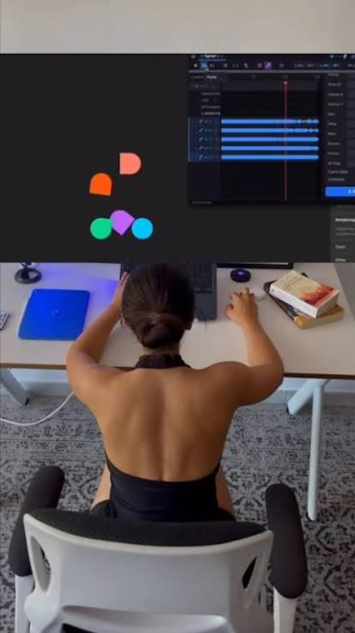 A BUNCH designer at work